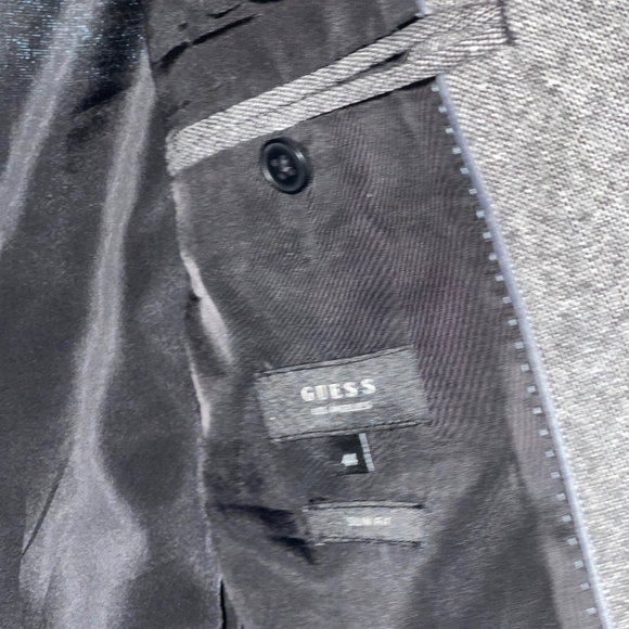 Men’s Slim Fit Blazer - Picture 3 of 4